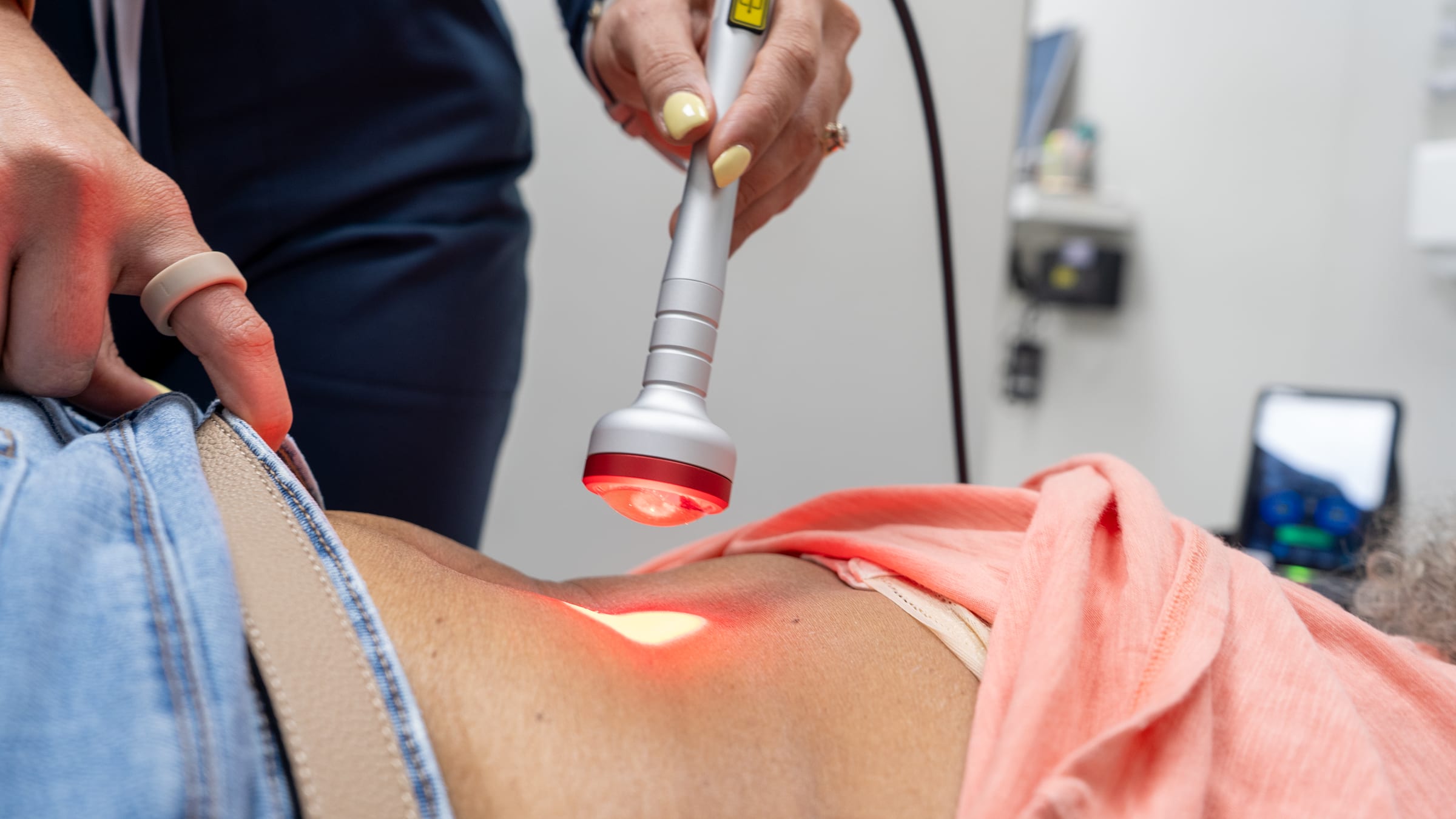 Terapia con tecnología láser frío clase IV